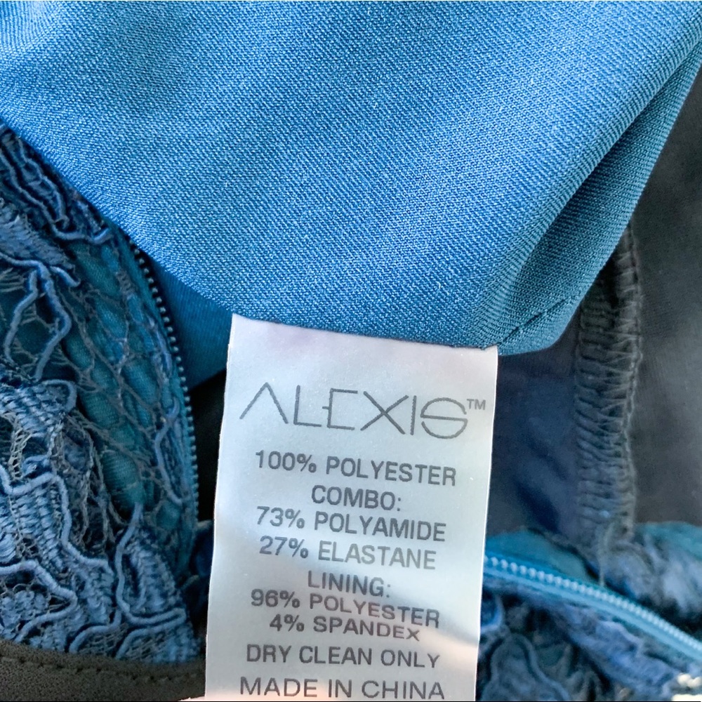 Alexis Navy Pollie Lace Bodysuit - Picture 9 of 9